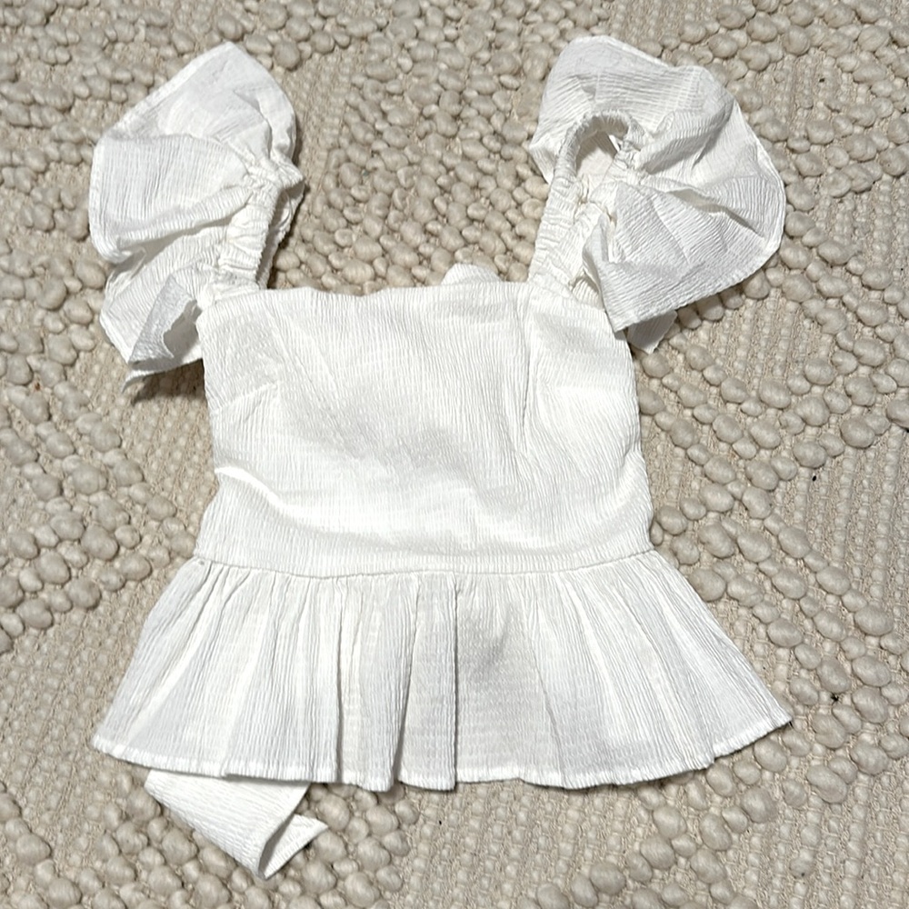 Francesca’s Ruffle Top Size XS